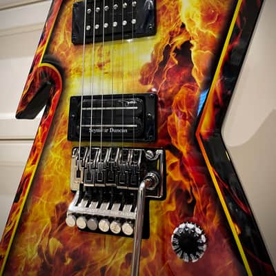 2008 Dean Dimebag Darrell Razorback Explosion image 6