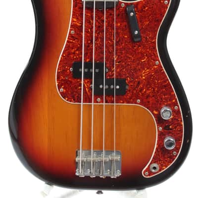 1991 Fender American Vintage '62 Reissue Precision Bass sunburst image 2