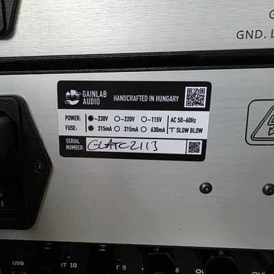 Gainlab Audio The Dictator Dual Mono Compressor, Vari Mu Compressor (1 year old) image 5