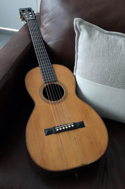 Martin 2 1/2-17 1875 Brazilian Vintage Parlor Guitar image 1