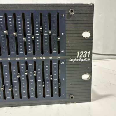 DBX 1231 Graphic Equalizer Dual Band #7079 EQ (THS) image 6