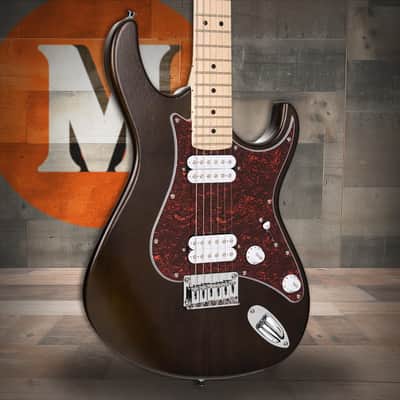 Cort G100 HH G Series Double Cutaway Electric Guitar - Open Pore Walnut (G100HHOPW-U) image 1