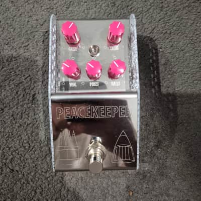 ThorpyFX Peacekeeper V1 Low-Gain Overdrive 2010s - Silver/Blue/White image 2