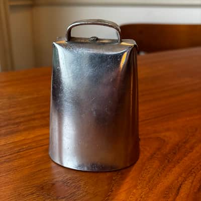 Vintage 1900s 4" Steel Cowbell Unmarked - See Video! image 4