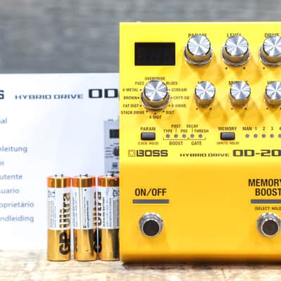 Boss OD-200 Hybrid Drive 12-Mode Overdrive/Distortion Effect Pedal w/Box image 7