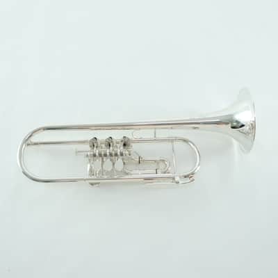 Yamaha Model YTR-938FFMS Custom Bb Rotary Trumpet SN 0086 SUPERB image 2