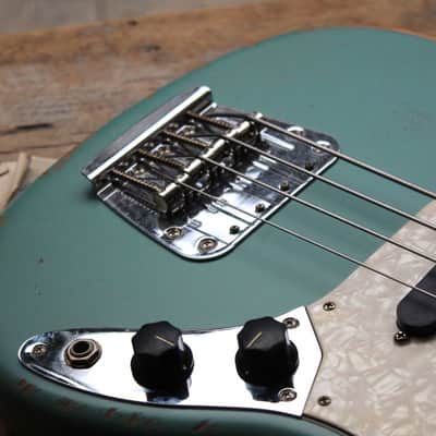 FENDER Justin Meldal-Johnsen Road Worn Signature Mustang Bass Faded Daphne Blue, GIGBAG, 3, 51 KG image 5