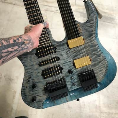 Kiesel Double-Neck Osiris 2020 Aurora Blue image 2
