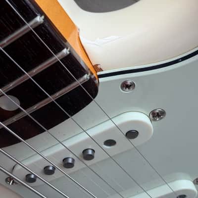 Fender American Original '60s Stratocaster with Rosewood Fretboard 2018 - 2022 - Olympic White image 7