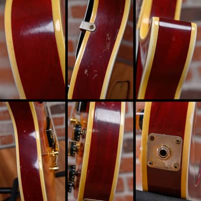 Gibson Les Paul Custom Plain Maple Top Cherry Sunburst 1981 w/OHSC (Refret) image 15