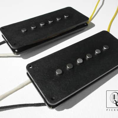 Jazzmaster Pickups SET Coil Tapped A5 Hand Wound Guitar Fits Fender HOT Vintage by Q pickups image 1