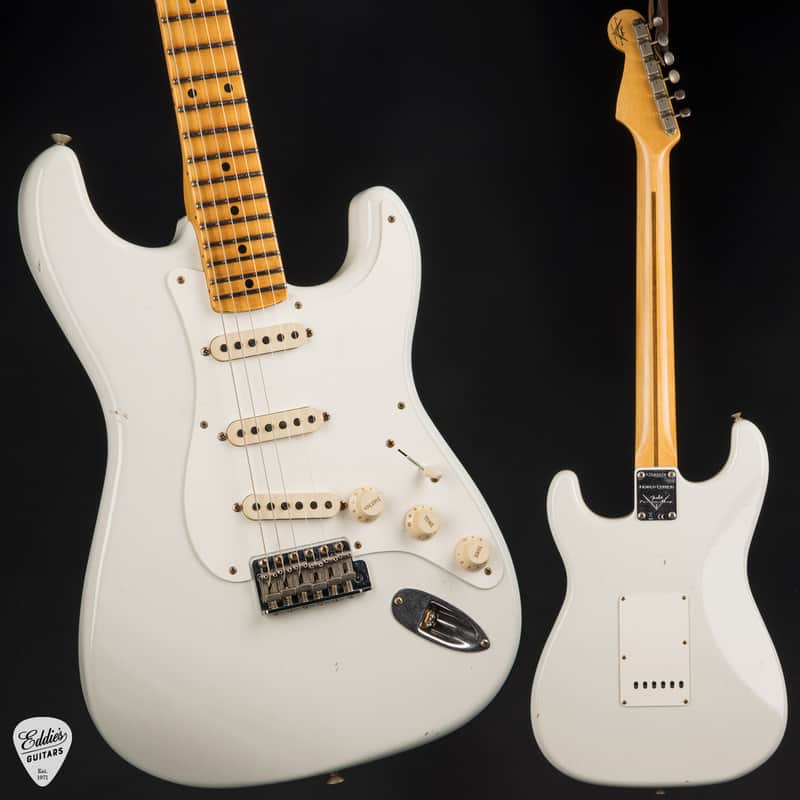 Fender Custom Shop Limited Edition 1956 Stratocaster Journeyman Relic - Desert Tan/Custom Shop NAMM Event Instrument #188 #CZ589378 image 1