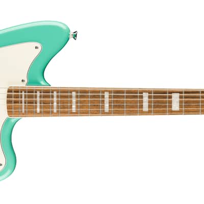 SQUIER - Paranormal Baritone Jazzmaster HH Laurel Fingerboard Parchment Pickguard Sea Foam Green - 0377076549 image 1