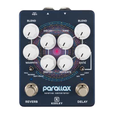 Keeley Parallax Spatial Generator Delay + Reverb Pedal [USED] image 1