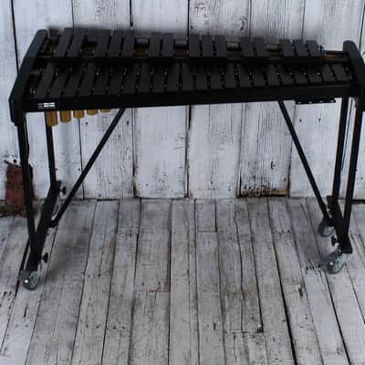 Musser M41 Xylophone Kit 3 Octave Musser Xylo Kit with Kelon Bars Black Lacquer image 1