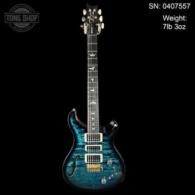 PRS Special Semi-Hollow 10 Top Cobalt Smokeburst w/case image 13