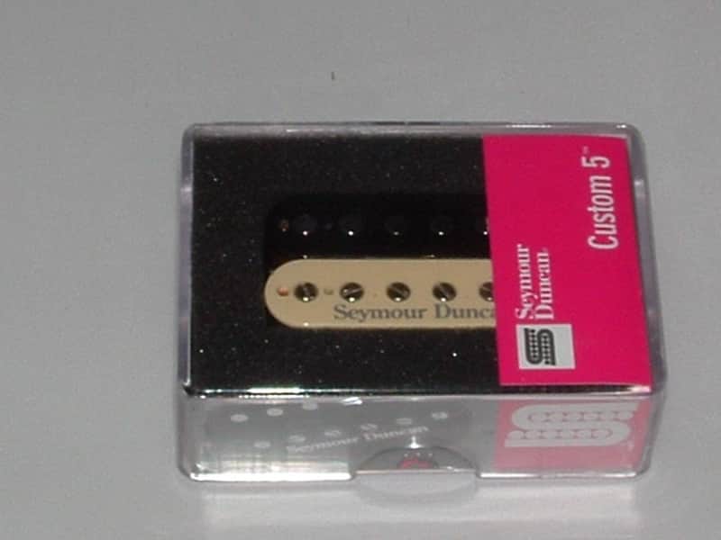 Seymour Duncan SH-14 Custom 5 Humbucker Pickup (Zebra) - SH-14 Zebra image 1