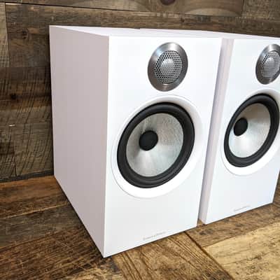B&W Bowers And Wilkins 606 S2 Anniversary Ed. Speakers - White - Open Box image 3