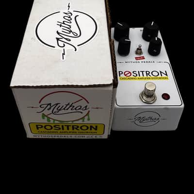 Mythos Pedals Positron Cascading Amplifier Distortion 2022 - Present - White X6743 image 1