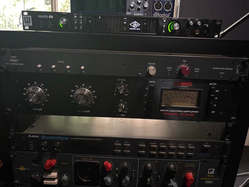Warm Audio WA76 Limiting Amplifier 2014 - Present - Black image 1