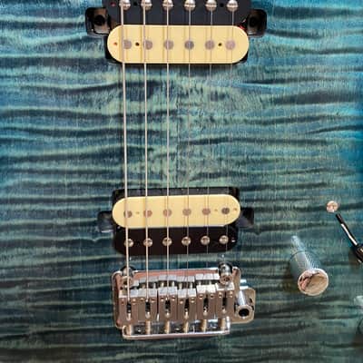 Sire LARRY CARLTON T7 FM TBL Transparent Blue T7FM image 1