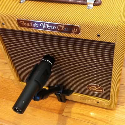 NEW 'CLAMP-ON' XL Blues Deluxe Guitar Amp Mic Mount (sm57,Audix,e609 or Dual) image 2
