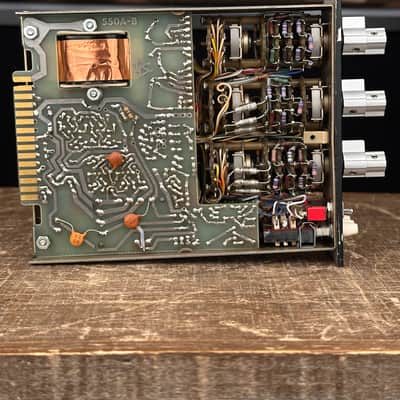 Vintage API 550A 500 Series Equalizer. 550 A. Huntington, NY. 1970s. Saul Walker 7674 Owned by Sylvia Massy image 8