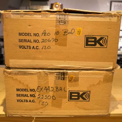 B&K Pro-10MC Preamp & EX-442 Power Amp Combo w/ Box & Power Supply - 200 WPC image 9