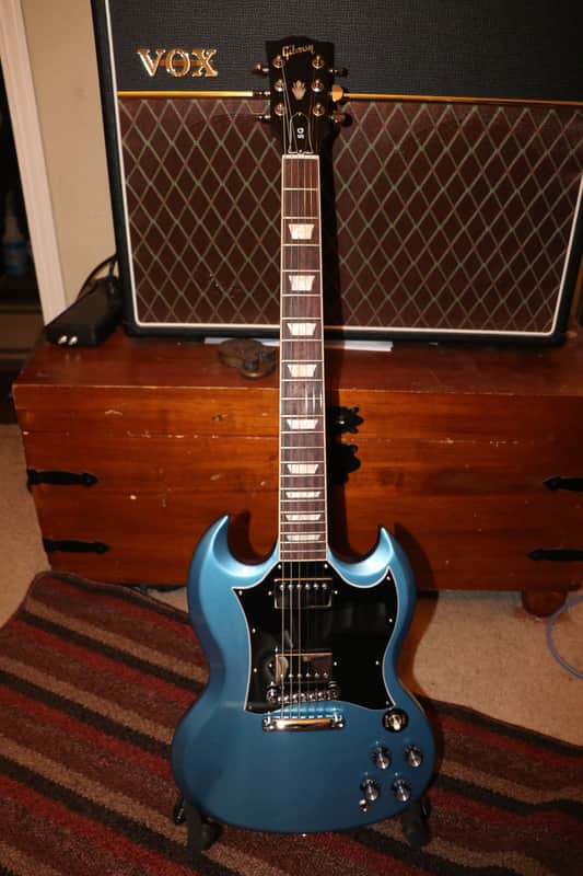 Gibson SG Standard Pelham Blue 2021 Pelham Blue image 1