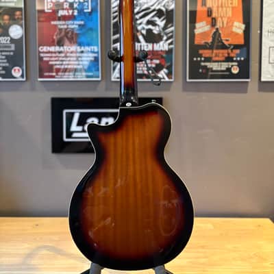 Johnson Delta Rose Hollowbody Sunburst 2020’s - Glossy Sunburst image 2