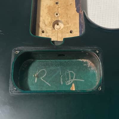 1983 Kramer USA Pacer Imperial C Series Plate Emerald Green Stain Guitar Body Floyd Ready image 10
