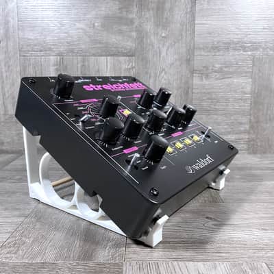 30º Angle Stand for Waldorf Streichfett / Rocket / 2-Pole Desktop Modules - color WHITE - by KZcraftworks - USA