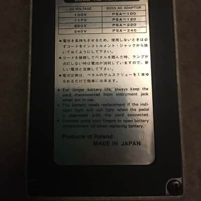 Boss DS-2 Turbo Distortion 1987 - 1989 Made In Japan image 2