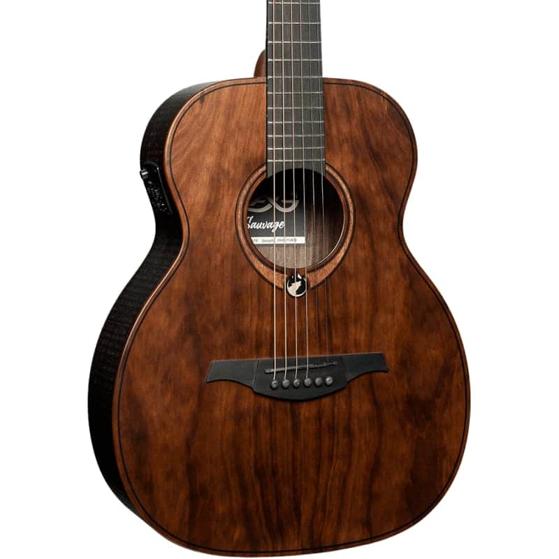 Lag SAUVAGE-TE | Travel Acoustic-Electric Guitar. New with Full Warranty! image 1