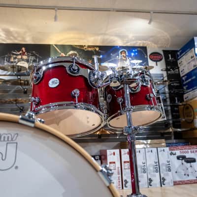DW Design Series 4-piece Shell Pack - Cherry Stain image 12