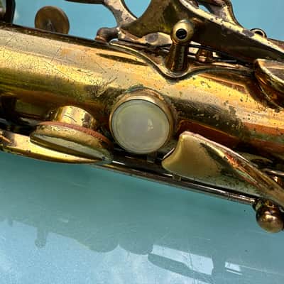 Selmer SBA altosax 1953/54 - Original gold laquer image 5