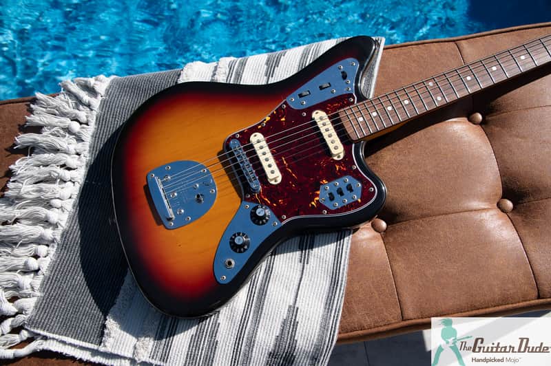 Fender JG66 '62 Jaguar Reissue - Premium Alder Body AVRI Bridge PU w Tune-O-Matic Bridge - Crafted in japan - Pro Set Up! w Perfect Frets/Action/Intonation