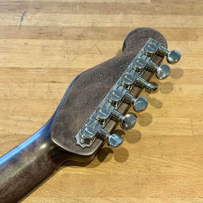 James Trussart Paisley Engraved SteelTopCaster 2026 - Satin Black Nitro + Case image 9