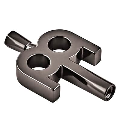 Meinl SB501 Stick & Brush Kinetic Drum Key Black Nickel image 3