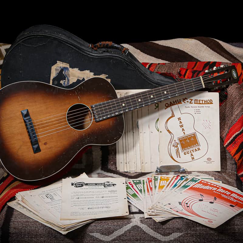 1938 Oahu Steel Guitar Sunburst