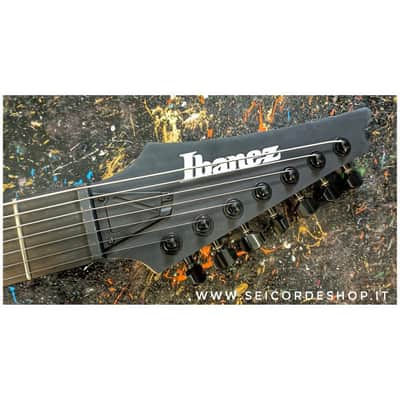 Ibanez RGIXL7-BKF Iron Label Black Flat image 4