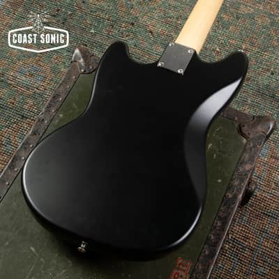 2010 Fender FSR '69 Mustang MG-MH-STP Matching Headstock Stoptail Matte Black Made in Japan MIJ image 10