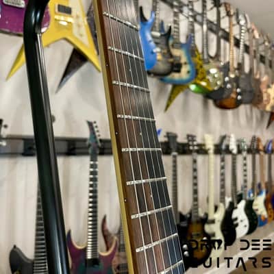 Dunable USA Custom Shop Yeti Electric Guitar w/ Case-Cream w/ Pore Fill image 8