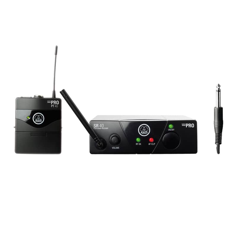 AKG WMS40 Mini Instrument Wireless System, Band A image 1