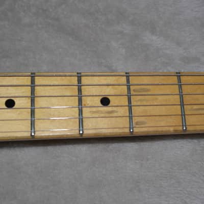 1985 MIJ Fender 70's Reissue Squier SQ Series Stratocaster Black With Maple Neck Relic! image 8