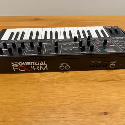 Sequential Fourm 37-Key 4-Voice Polyphonic Synthesizer 2025 - Present - Black image 4