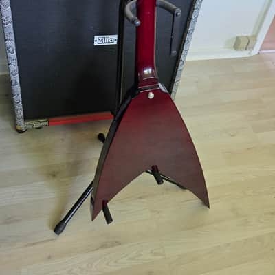 ESP GL-600V LTD NEW George Lynch Signature Super Flying V NOS Limited Edition Guitar USA Sperzel image 10