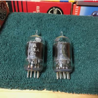 2 NOS 5965 ClearToneTops GE USA AudioTubes~ Popular 12AT7/12AV7~7062 E180CC Sub image 2