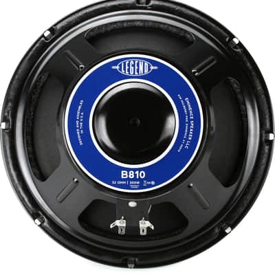 Eminence Legend B810 10-inch 150-watt Replacement Bass Amp Speaker - 32 ohm image 1