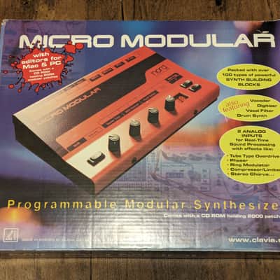Nord Micro Modular Desktop Virtual Synthesizer 1997 - 2003 - Red image 3